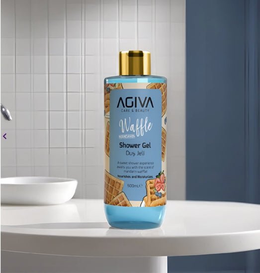 Vaflinė mandarinų kvapo dušo želė, 500 ml - kūnui - Damų Kampelis