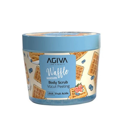 AGIVA Vaflinis mandarinų kūno šveitiklis, 300 ml - kūnui - Damų Kampelis