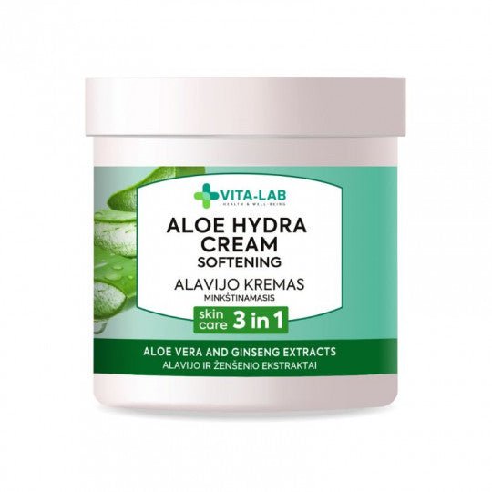 VITA-LAB Alavijo kūno Kremas Minkštinamasis, 3 in 1, 250 ml-kūnui-Damų Kampelis