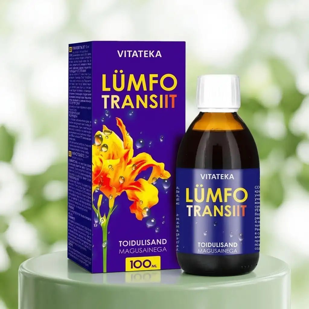 VITATEKA Limfotranzitas maisto papildas lieknėjimui, 100 ml-Sveikatai-Damų Kampelis