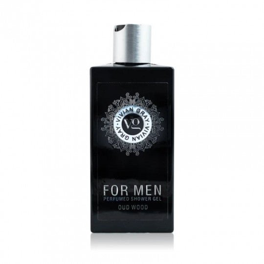 VIVIAN GRAY dušo želė vyrams Oud Wood, 350 ml. - kūnui - Damų Kampelis