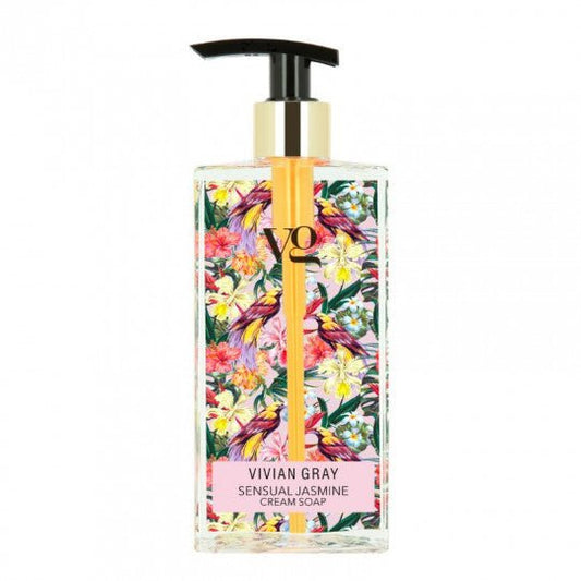 VIVIAN GRAY Sensational kreminis skystas muilas Sensual Jasmine, 350 ml. - kūnui - Damų Kampelis