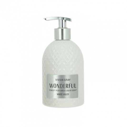 VIVIAN GRAY skystas muilas Wonderful White Valley, 500 ml. - kūnui - Damų Kampelis