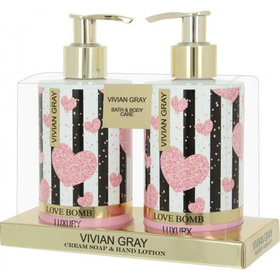 VIVIAN GRAY Rinkinys rankoms "Love Bomb" 2x250ml - Damų Kampelis