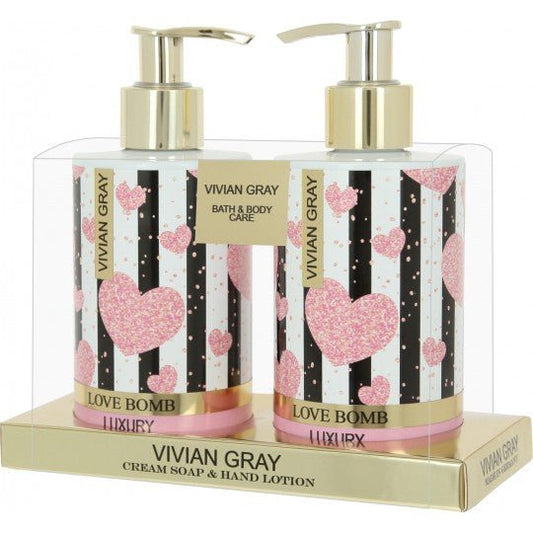 VIVIAN GRAY Rinkinys rankoms "Love Bomb" 2x250ml - neaktyvinti - Damų Kampelis