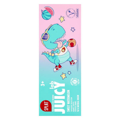 SPLAT Juicy Lab vaikiška dantų pasta Watermelon (arbūzų skonio), 55 ml